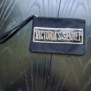 Victoria's Secret Sequin Wristlet Zipper Pouch